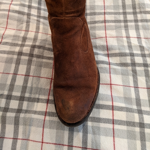 Born brown suede boots, size 10 - Picture 6 of 10
